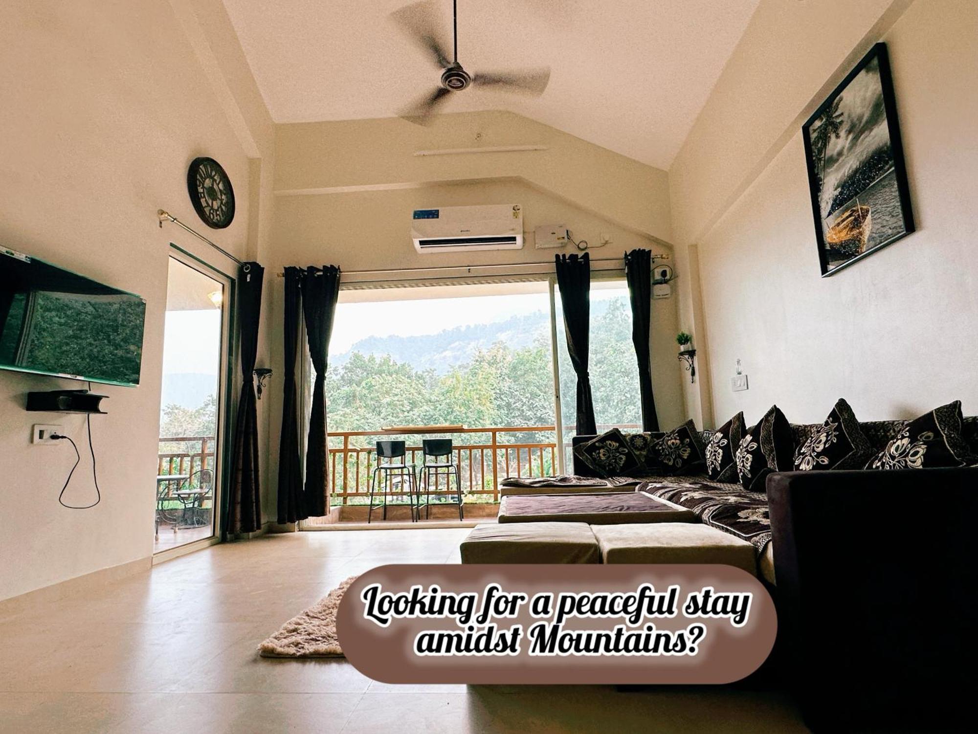 Mountainview Paradise - Cozy 1Bhk Amidst Mountains Karjat Exterior photo